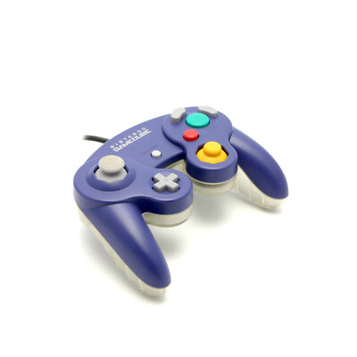 GameCube - Original Nintendo Controller / Pad #lila-transparent DOL-003