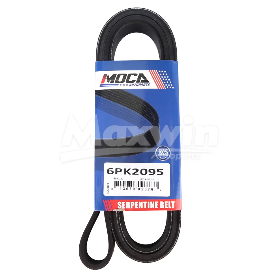 Комплект компонентов ременного привода Serpentine новый для Dodge Caravan Chrysler Town&Country - Изображение 3 из 4