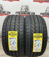 2 X 255 40 18 SONIX M+S 99W XL 255/40R18 BRAND NEW M+S C & B RATED TYRES 2554018