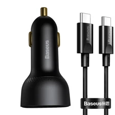 Baseus PD 100W USB Car Charger Quick Charge QC4.0 Type C USB AUTO Fast Charger