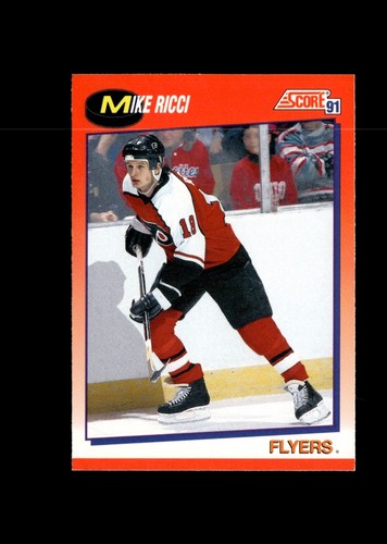 Mike Ricci 91-92 Score (Canadian) Hockey Card#28 Philadelphia Flyers + FREE SHIP