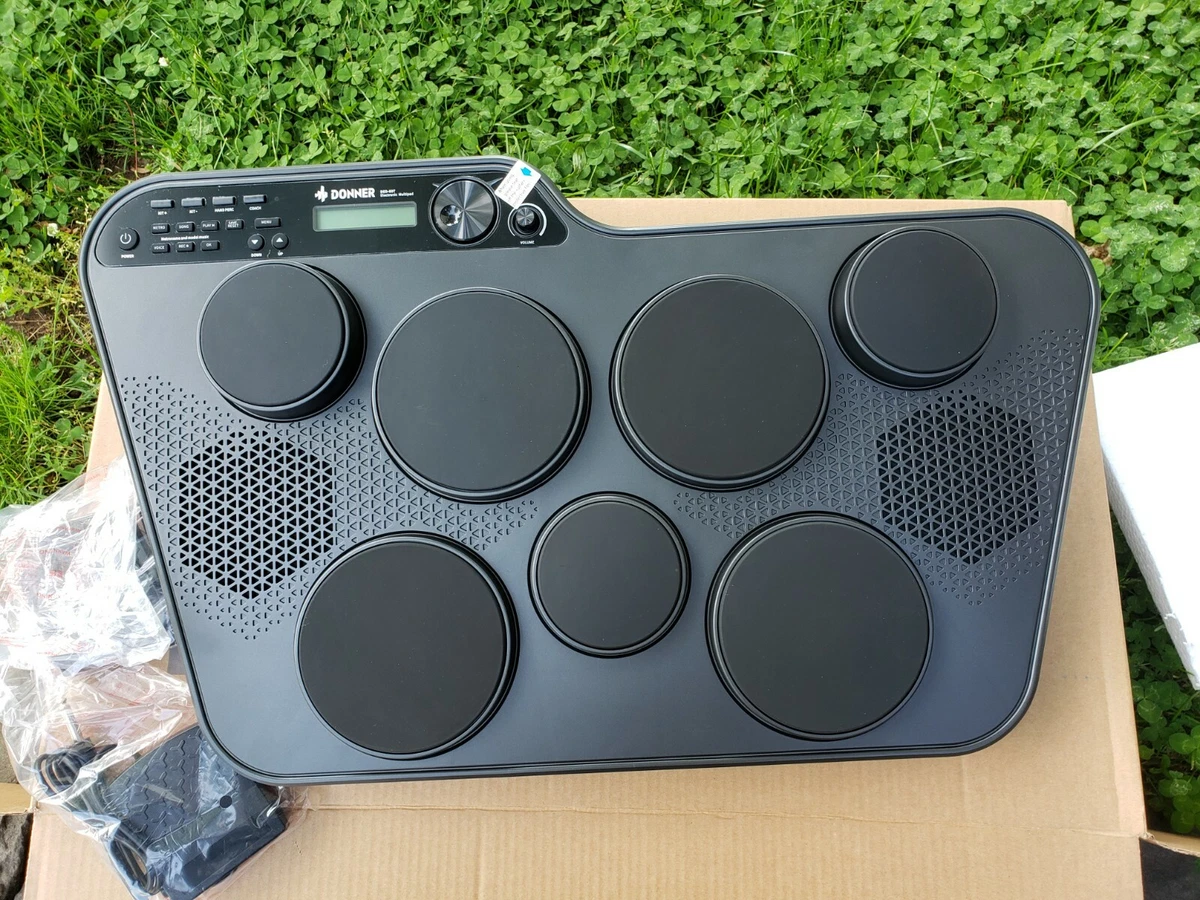 Electric tabletop on sale drum kit