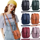 Womens Small Crossbody Bag Genuine Leather Vintage Shoulder Bag Cell Phone Purse
