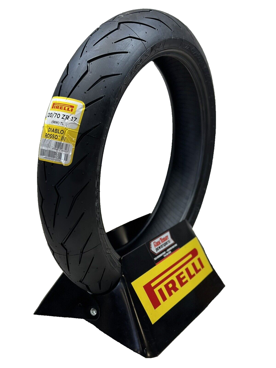 Pirelli - 2635200 - Diablo Rosso III Front Tire, 120/70ZR17