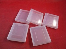5 OFFICIAL Original Nintendo Game Boy Dust Sleeve Plastic Case Storage Cover