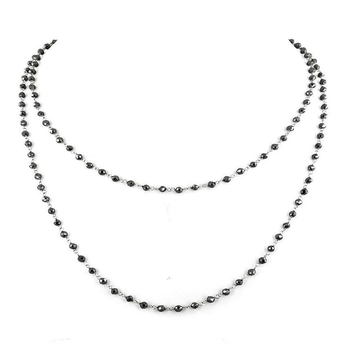 Diamond string necklace clearance