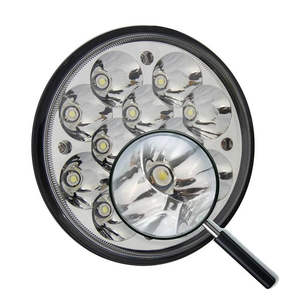 For 1967-1976 FORD RANCHERO GT PICKUP 4PCS 5-3/4" 5.75" LED Headlight Hi/Lo Beam - Image 2 of 4