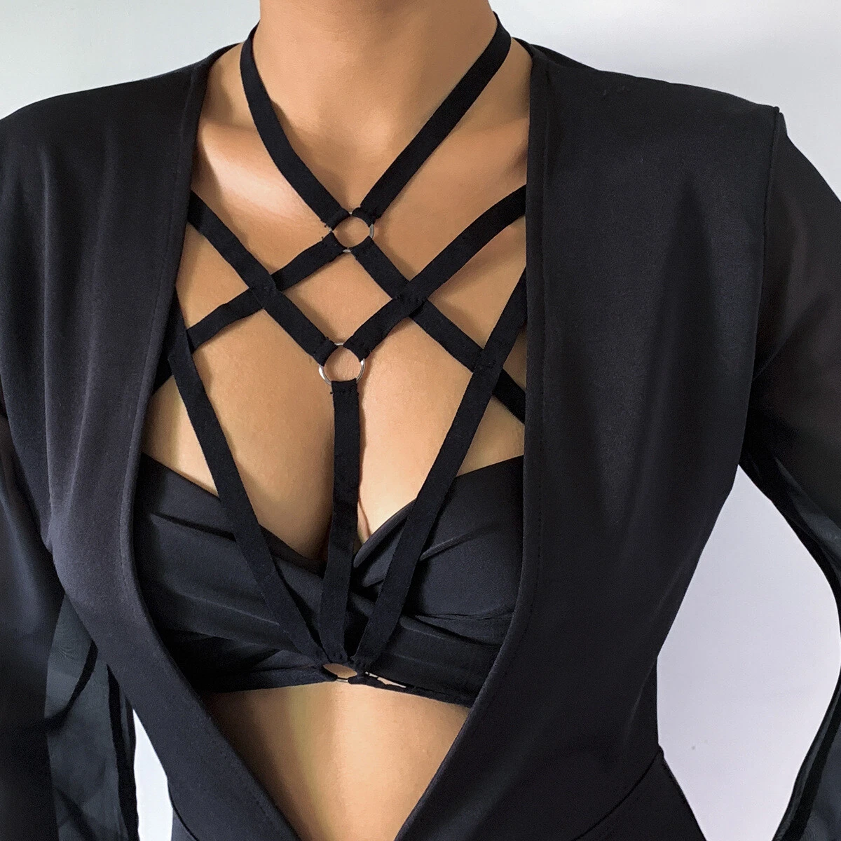 Harness bralette sales