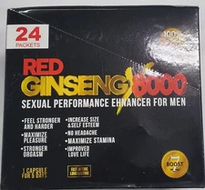 Red Ginseng 8000 Male Enhancement Pills (24) (#REDGINSENG800024) 