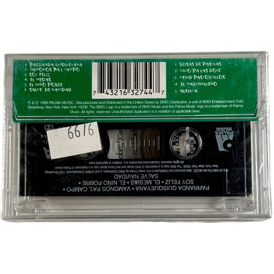 Merengues Navidenos Arreglos: Ramon Orlando Rafael Solano Cassette Nuevo Sellado - Image 2 of 4