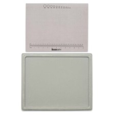 14 x 11 Inch Non-slip Rubber Backed Treasure Bead Mat With Clear Cover Tray