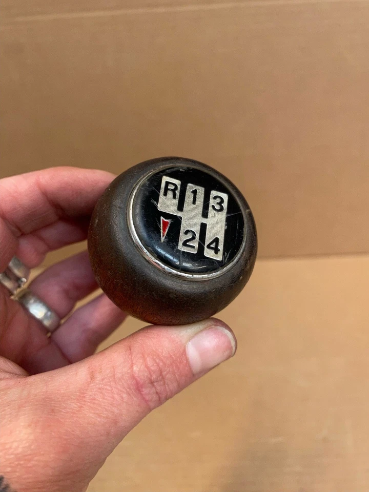 69 70 71 PONTIAC Grand Prix 455 HO HURST 4 VELOCIDADES NOGAL PERILLA DE CAMBIO RARA Original Foto 3 de 4