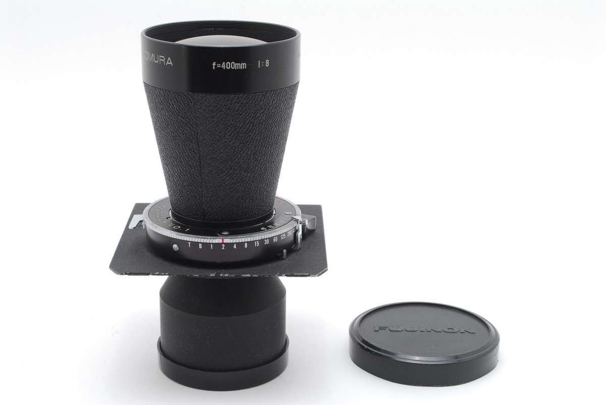 レンズ(単焦点) komura 400mm f8 Near MINT w/Hood] Komura 400mm f8 Large Format Camera