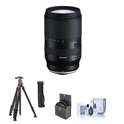 Tamron 18-300mm f/3.5-6.3 Di III-A VC VXD Lens for Fuji X with 