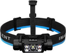 IMALENT HT70 3500 Lumen Rechargeable Headlamp Flashlight with Red and Warm Light