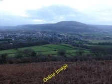 Photo 6x4 Part of Abergavenny from the Deri Abergavenny/Y Fenni Nevill H c2013