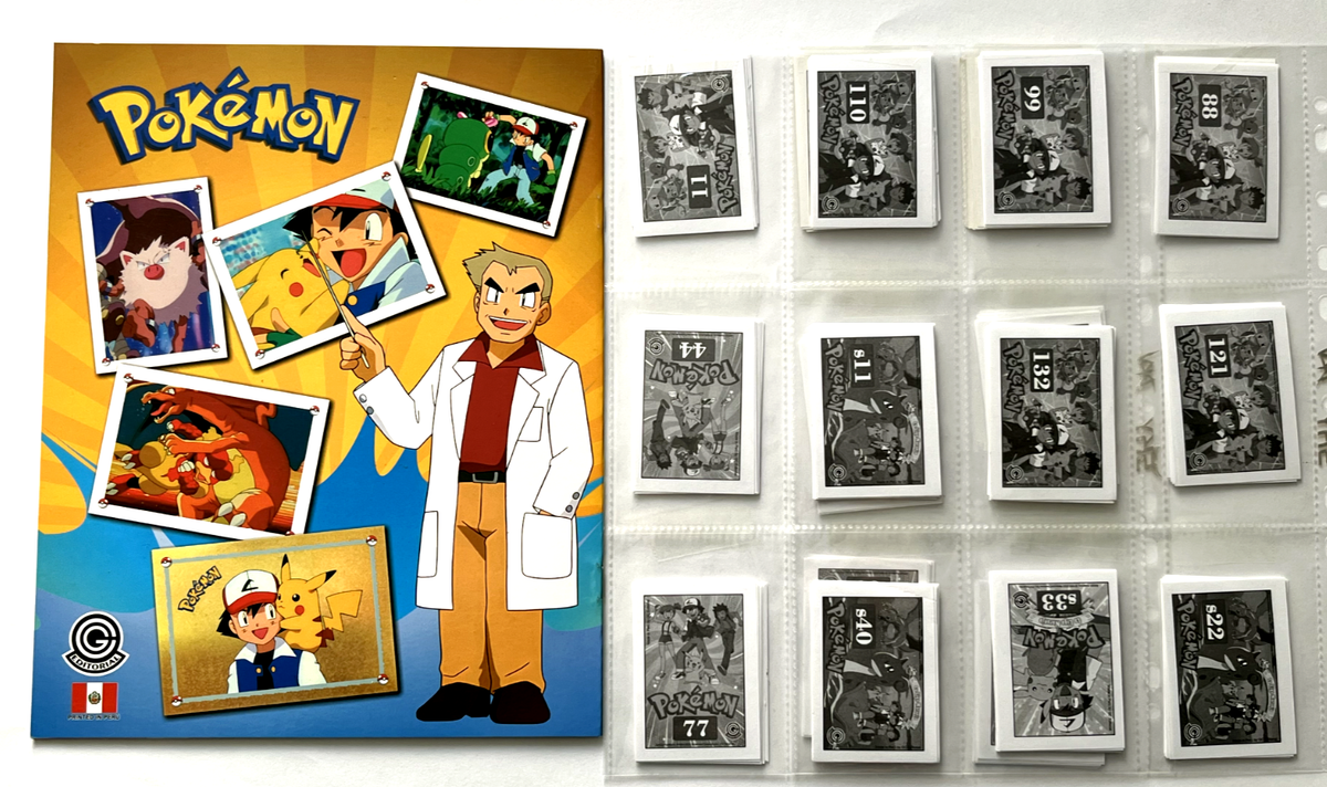 2023 ALBUM POKEMON Orange Island + Full Set 195/195 Peru Mewtwo
