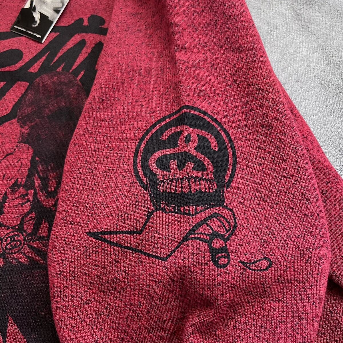 Vintage Stussy x Kostas Seremetis The Machine Crewneck Vintage Stussy x Kostas Seremetis The Machine Crewneck