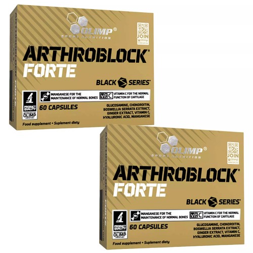 Arthroblock Forte 60-180Cap Joint Support Health Recovery Pain Relief Supplement - Picture 6 of 12