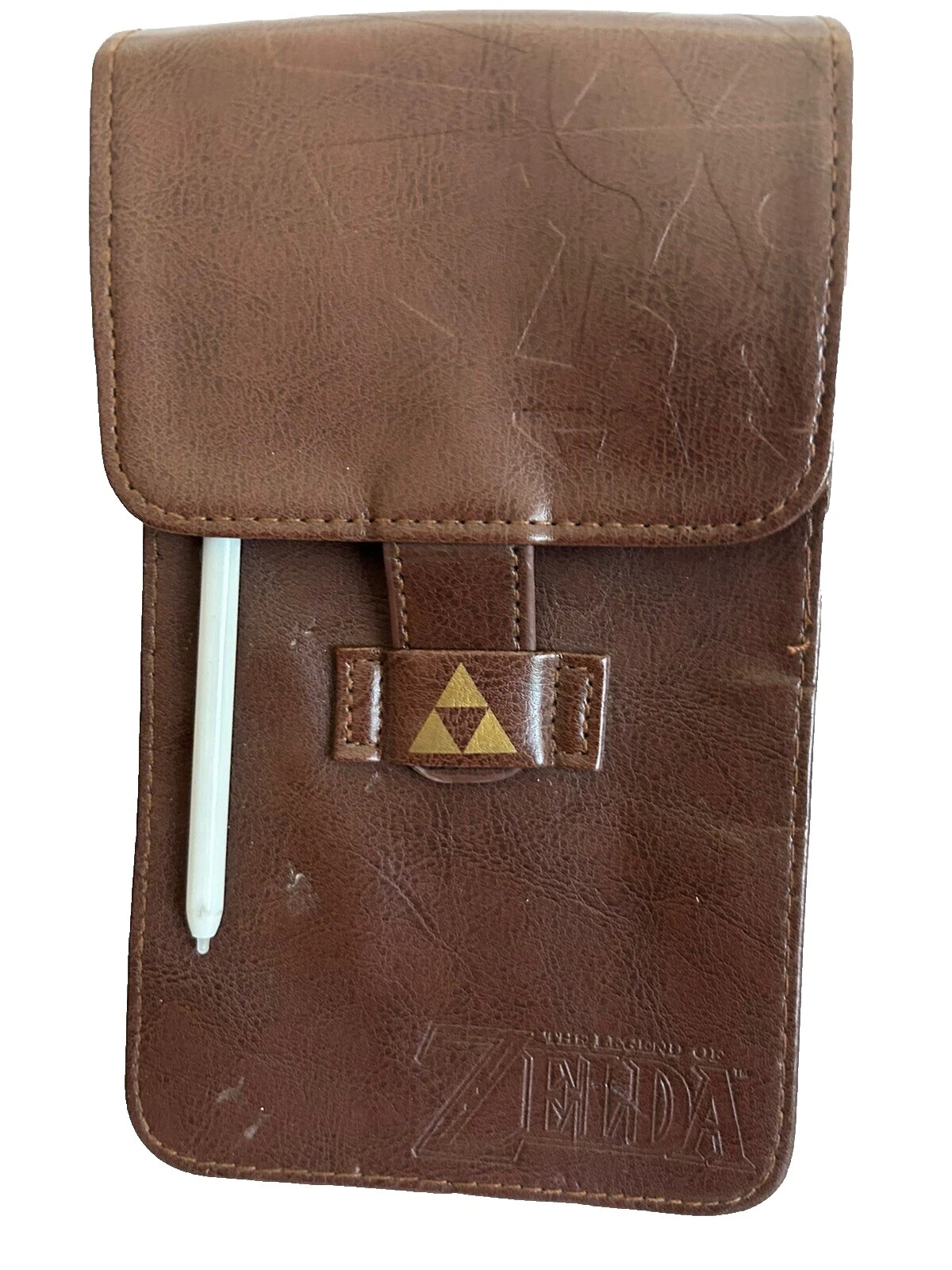 Bolsas de videojuegos Nintendo marrón, fundas y fundas de viaje
