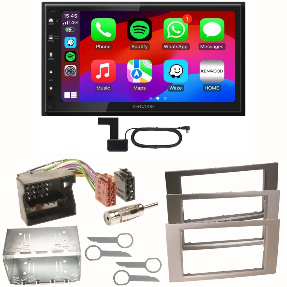 Kenwood DMX6523DABS Android Auto Einbauset für Ford Focus Fusion Galaxy S-Max - Bild 1 von 1