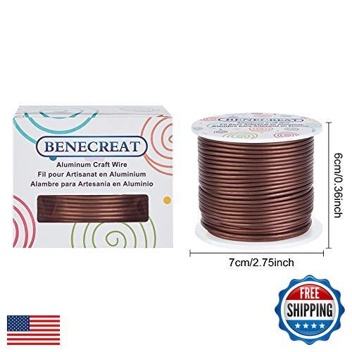 BENECREAT 29 Gauge/0,3 mm 150M Drát na navlékání šperků Odolný měděný