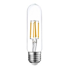 Image of Industrial Dimmable LED Filament Light Bulbs Glass Candle Globe E14 E27 B15 B22