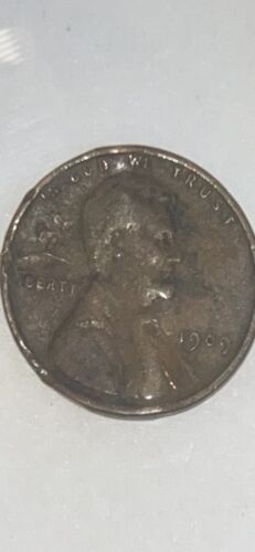 Error de centavo de trigo 1909 ~ Plancha dividida ¡muy bonita y única! - Imagen 2 de 8
