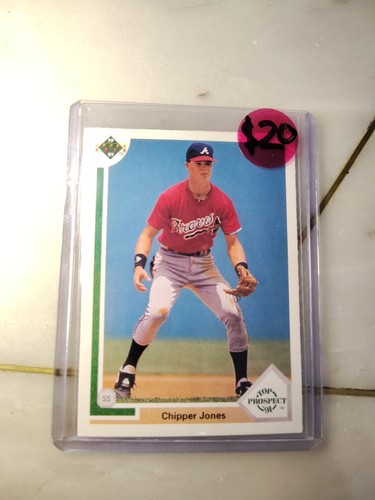 Set Complet Cartes Macon Braves 1991 - NON OUVERT - Avec Carte Rookie Chipper Jones PSA 10