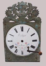 HORLOGE COMTOISE MOUVEMENT PENDULE XIXème MECANISME RELOJ UHR/OROLOGIO