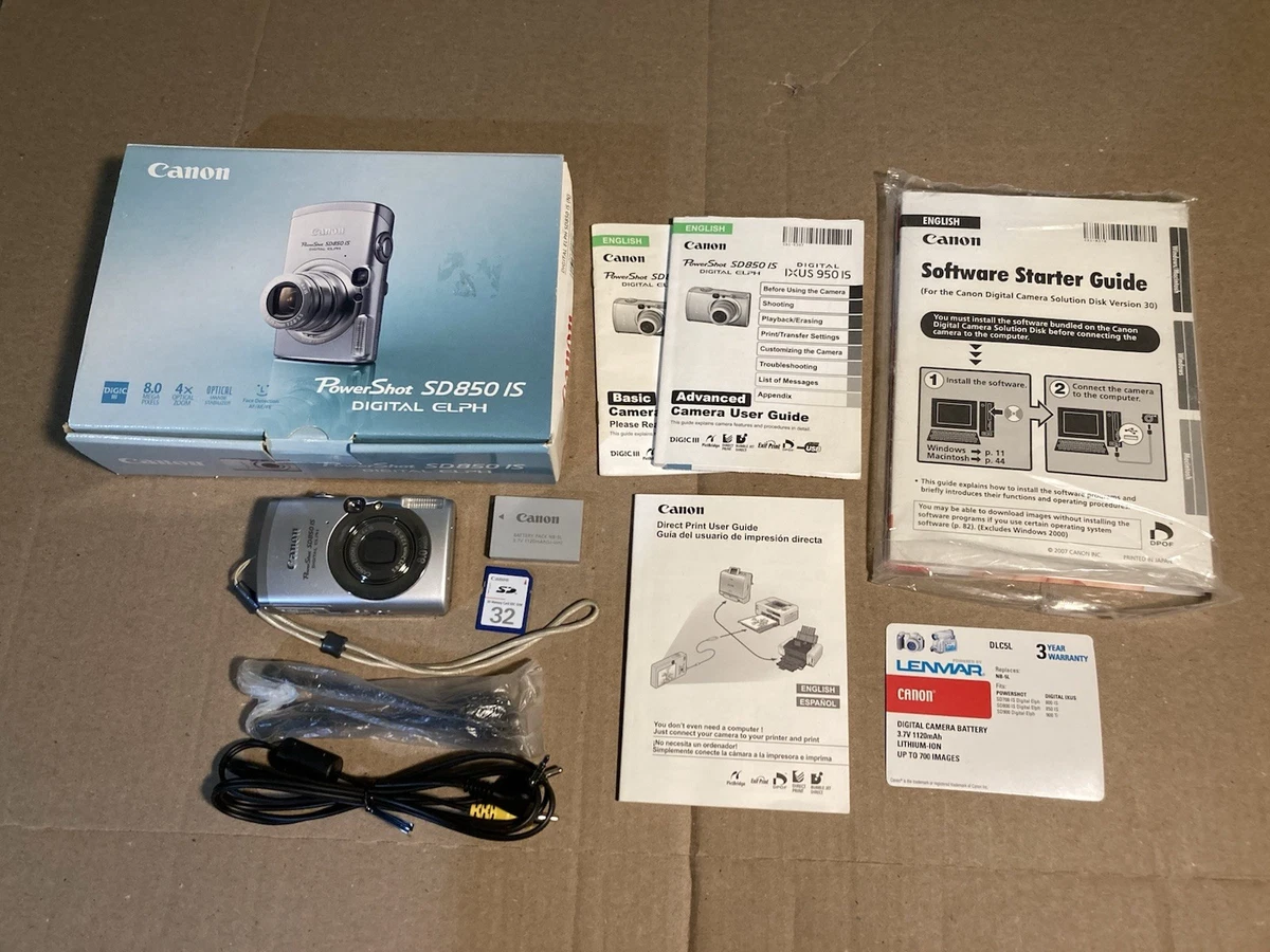 Canon PowerShot SD850 IS Digital Cameras for Sale | Shop New