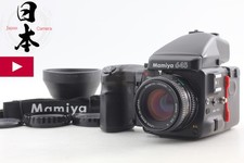   MINT w/Grip Hood  Mamiya 645 Pro Film Camera AE Finder C 80mm f2.8 N Lens JAPAN