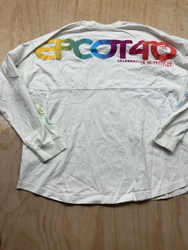 Camiseta Disney Parks Spirit Epcot 40th Celebrating Imagination Adulto Blanca XXL - Imagen 3 de 6