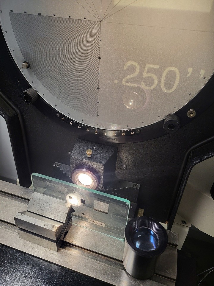 Micro Vu H-14 Comparator, Calibrated, Surface Illumination | eBay