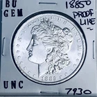 1885 O BU GEM MORGAN SILVER DOLLAR UNC MS+++ U.S. MINT RARE COIN 7930