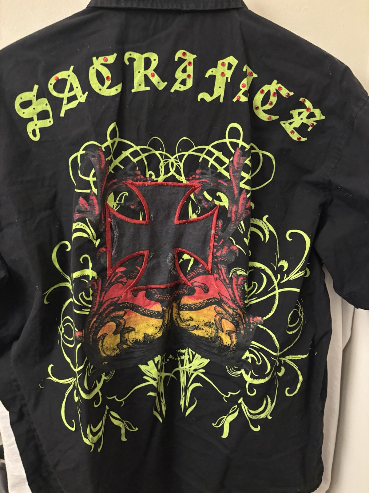 Affliction Black Premium Button Up - image 3