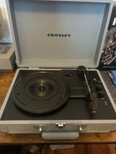 Crosley Record Player Light Blue with Bluetooth. Excellent Condition Works Well