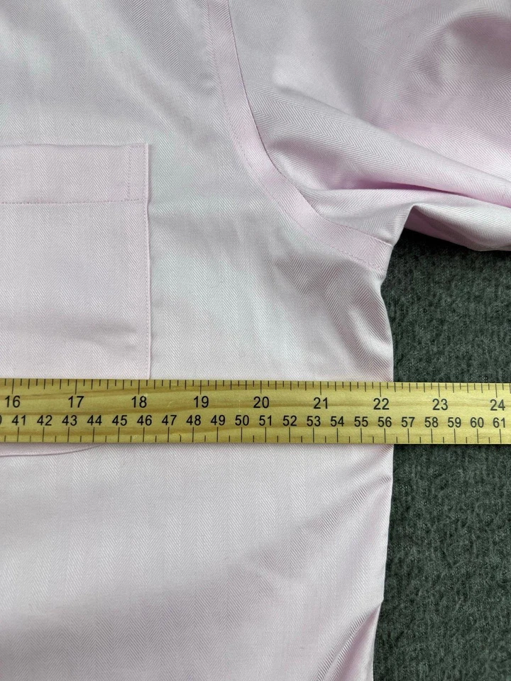 Camisa de vestir para hombre Tasso Elba calce regular sin planchar talla mediana Foto 4 de 4