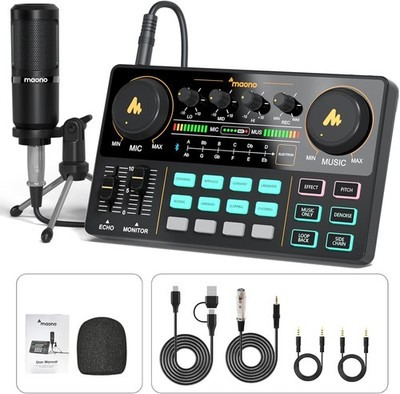 MAONO Podcast Equipment Bundle MaonoCaster Lite
