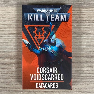 CORSAIR VOIDSCARRED DATA KARTEN WARHAMMER 40K AELDARI ELDAR KILL TEAM