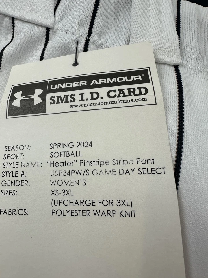 Maryland Terrapins 垒球球衣裤子套装女式小号 Under Armour NCAA 2024 — 第 3/4 张图片