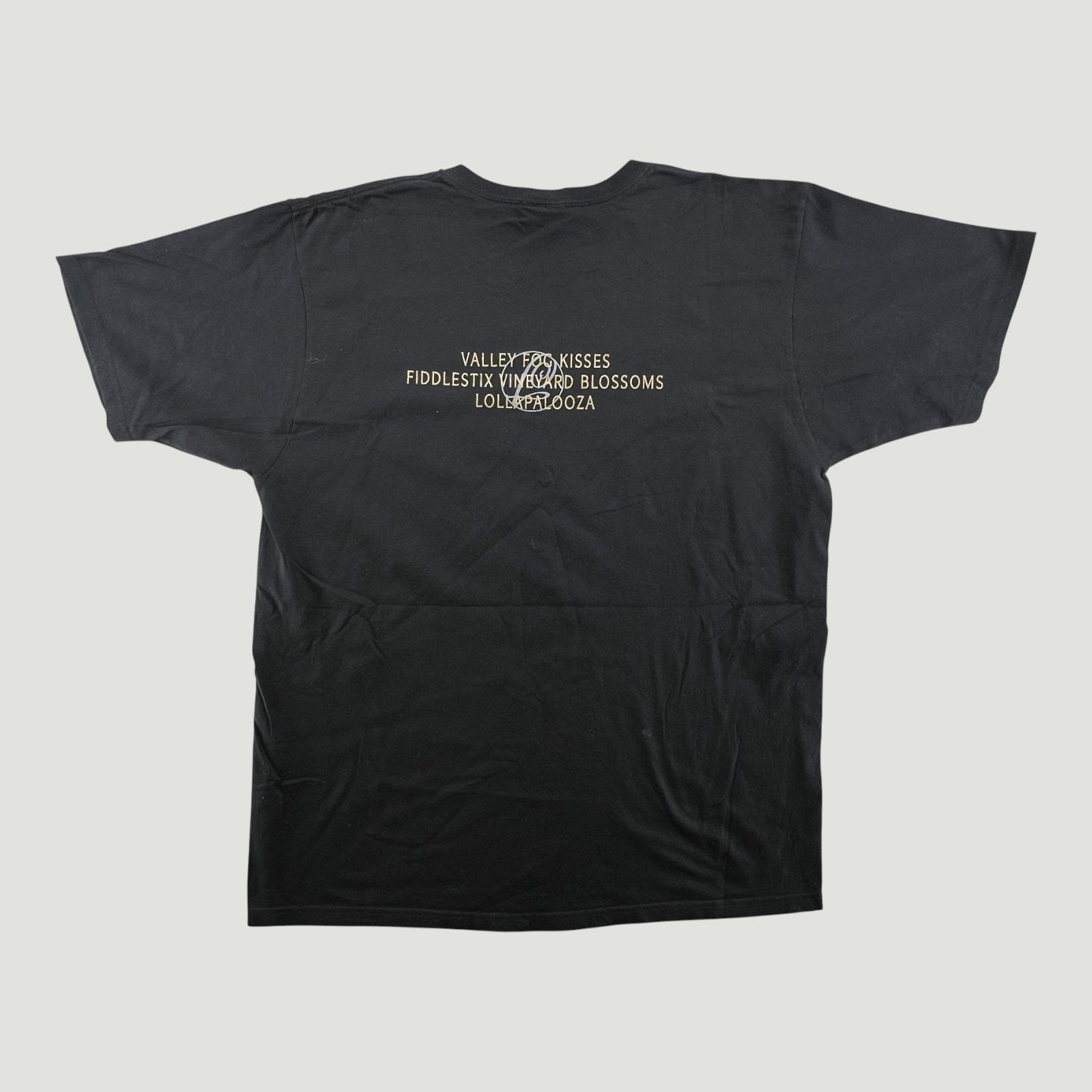 Lollapalooza Festival T-Shirt Black XL Band Tee Indie… - Gem