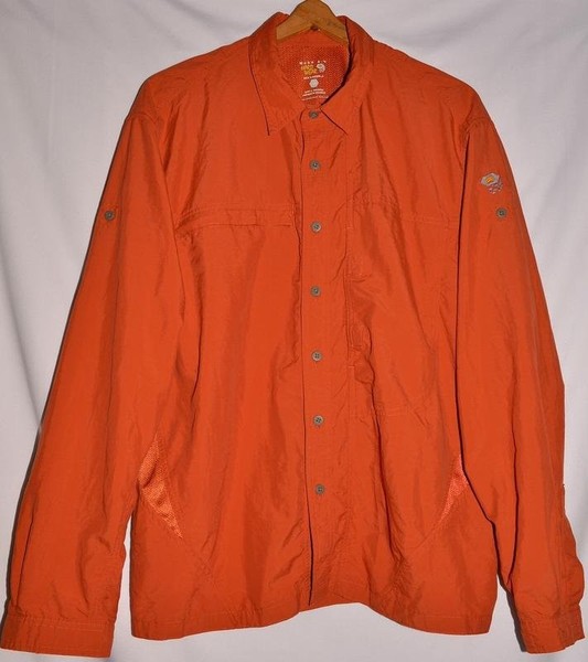Men Arc'teryx Shirt Coral 40 /L / 48