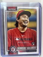2026 Topps Series 1 - #32 Shinnosuke Ogasawara Golden Mirror Variation Case Hit!