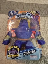 Elastikorps Fighters Cyborg Stretchy Action Figure 6"/16cm Cicaboom