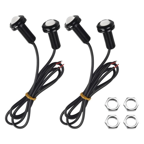Hot Sale Brand New LED Light Grille Lighting Raptor Style 12V DC 4pcs 6000K - Picture 11 of 24