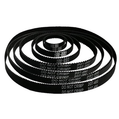 Greater Carrying Capacity 2GT 6 Closed Loop Timing Belt for Smooth 3D Printing