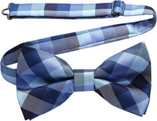 Bow Ties for Men Pretied Bowties Classic Formal Business Bow Tie Adjustable Tuxe