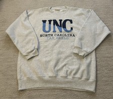 Vintage 90s UNC North Carolina Tar Heels College Crewneck Sweatshirt XL