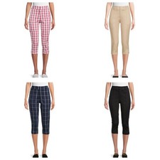 Time and Tru Women's Pull On Capri Pants  Size  Color
